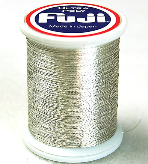 Нитки Fuji Metallic Thread 100M Size A (Silver-903) Нитки Fuji Metallic Thread 100M Size A (Silver-903)