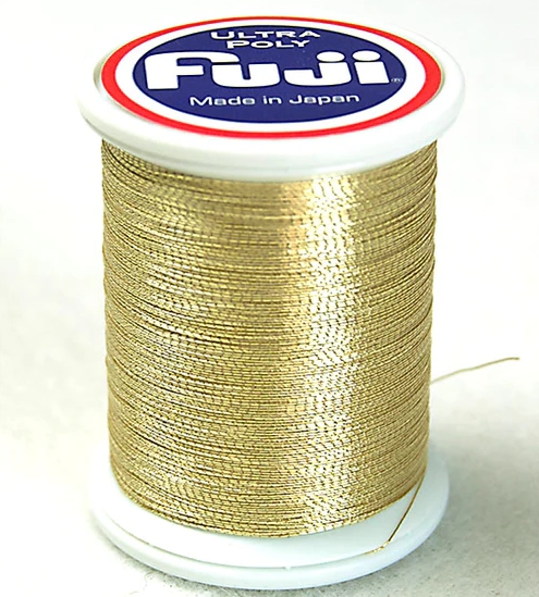 Нитки Fuji Metallic Thread 100M Size A (Pale GD-902) Нитки Fuji Metallic Thread 100M Size A (Pale GD-902)
