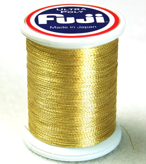 Нитки Fuji Metallic Thread 100M Size A (Gold-901) Нитки Fuji Metallic Thread 100M Size A (Gold-901)