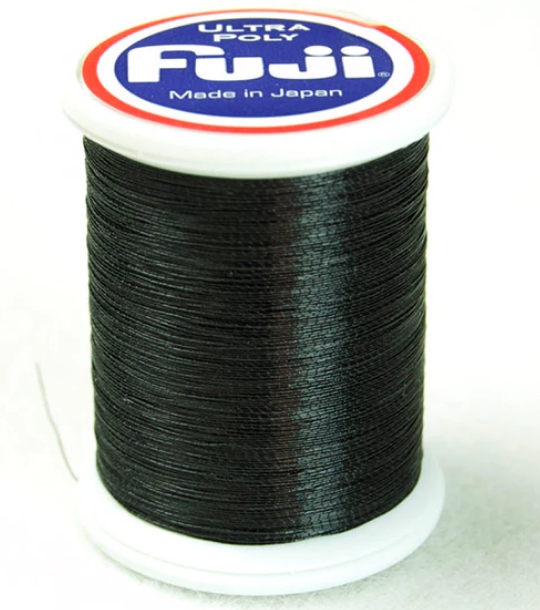 Нитки Fuji Metallic Thread 100M Size A (Black-907) Нитки Fuji Metallic Thread 100M Size A (Black-907)
