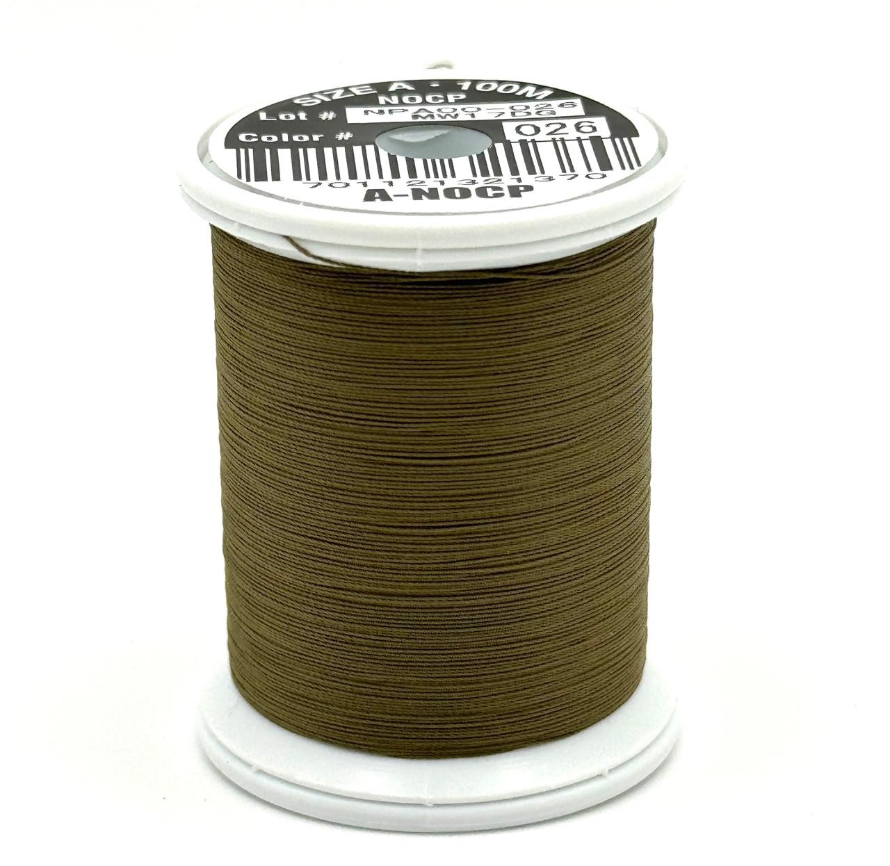 Нитки Fuji Ultra Poly Thread NOCP 100M Size A (026 Moss Brown 100M Size A) Нитки Fuji Ultra Poly Thread NOCP 100M Size A (026 Moss Brown 100M Size A)