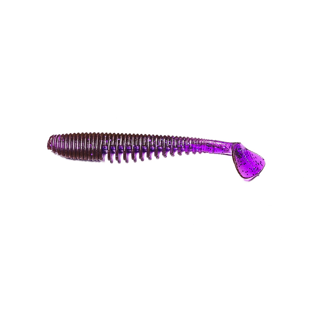 Силиконовые приманки RVR SNETOK 4'' 102мм уп. 6 шт. (065 - Purple Lox) Силиконовые приманки RVR SNETOK 4'' 102мм уп. 6 шт. (065 - Purple Lox)