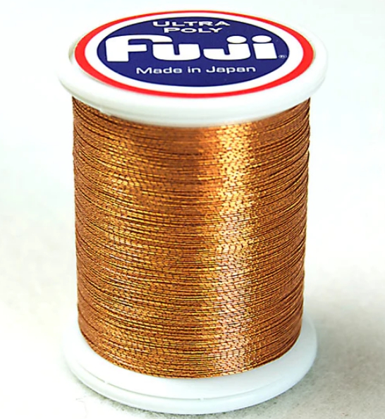 Нитки Fuji Metallic Thread 100M Size A (Copper-905) Нитки Fuji Metallic Thread 100M Size A (Copper-905)