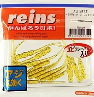 Силиконовые приманки Reins Aji Meat 1.5" (#430 Motor Oil Gold Flakes)