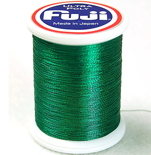 Нитки Fuji Metallic Thread 100M Size A (Green-904) Нитки Fuji Metallic Thread 100M Size A (Green-904)