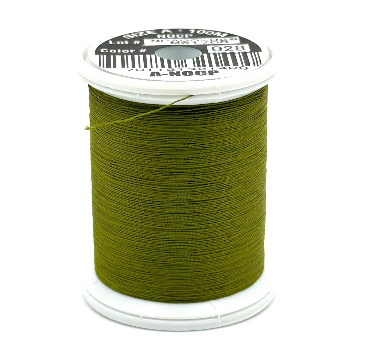 Нитки Fuji Ultra Poly Thread NOCP 100M Size A (028 Olive Green 100M Size A) Нитки Fuji Ultra Poly Thread NOCP 100M Size A (028 Olive Green 100M Size A)