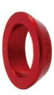 Декоративное кольцо FUJI Winding Check WCF Red