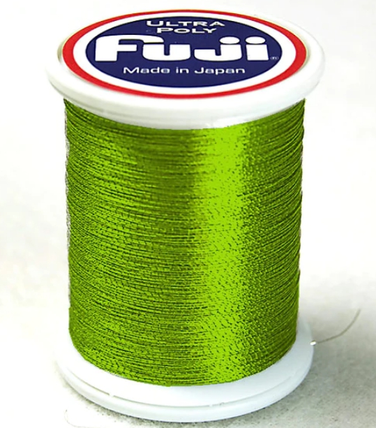 Нитки Fuji Metallic Thread 100M Size A (Lime-914) Нитки Fuji Metallic Thread 100M Size A (Lime-914)
