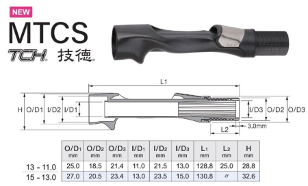 Катушкодержатель FUJI TCP-MTCSK