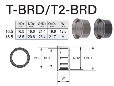Форгрип из титана T-BRD для катушкодержателя FUJI TCP