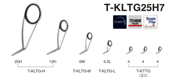 Комплект колец FUJI TORZITE T-KLTG25H7