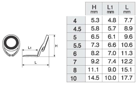 Кольцо Fuji Alconite CCKTAG