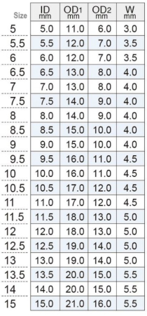 Декоративное кольцо FUJI Winding Check WCF Silver