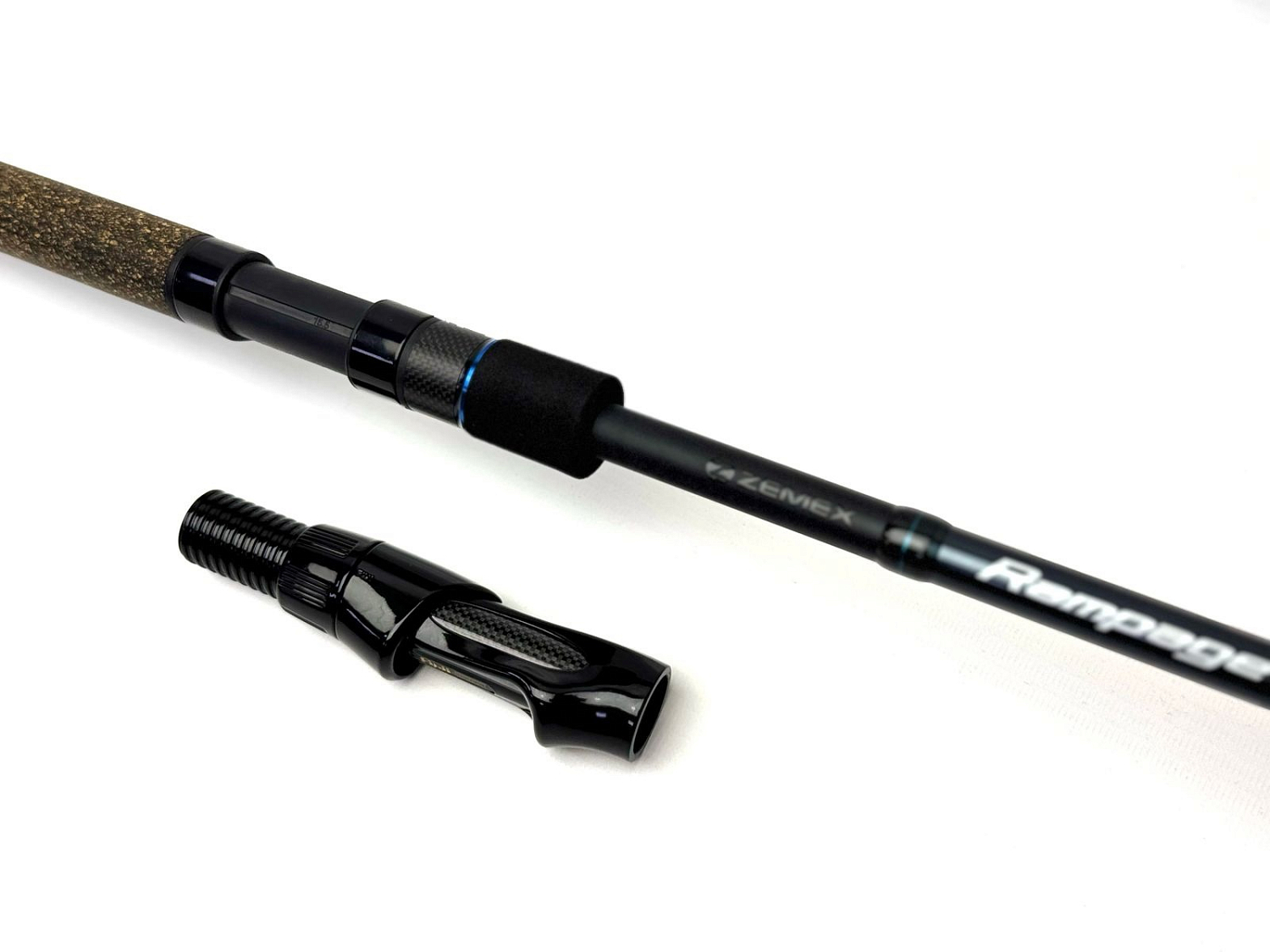 Замена части рукояти и катушкодержателя Zemex Rampage River Feeder 13ft 