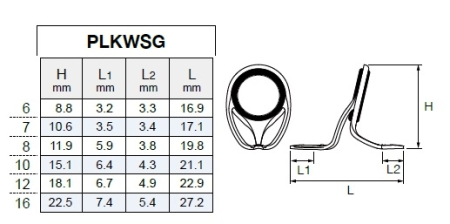 Кольцо FUJI SIC PLKWSG
