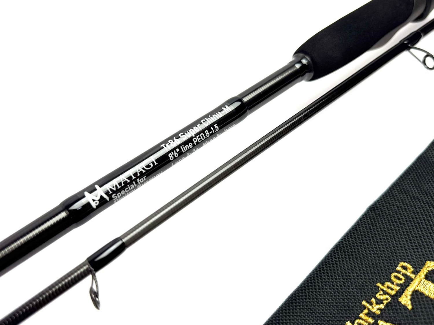 Спиннинг в подарок бланке MATAGI Super Chinu TR 86 M.