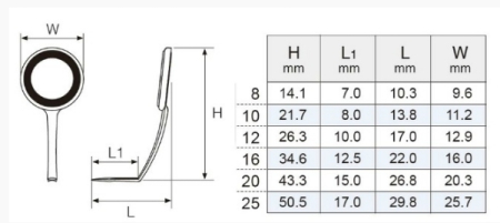 Кольцо FUJI TORZITE T2-ATTG
