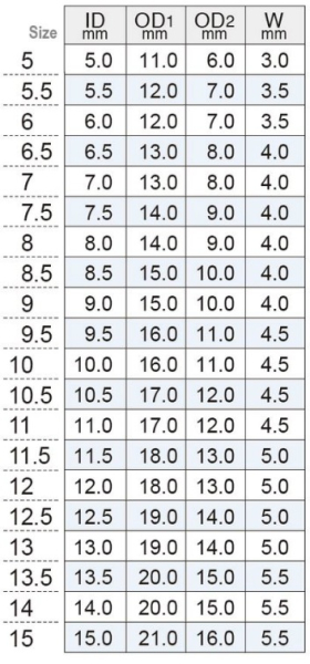Декоративное кольцо FUJI Winding Check WCF Gold