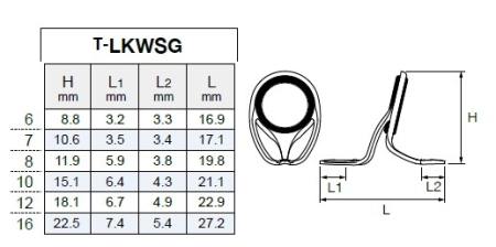 Кольцо FUJI SIC T-LKWSG